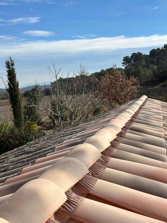 Rénovation toiture villa provençale