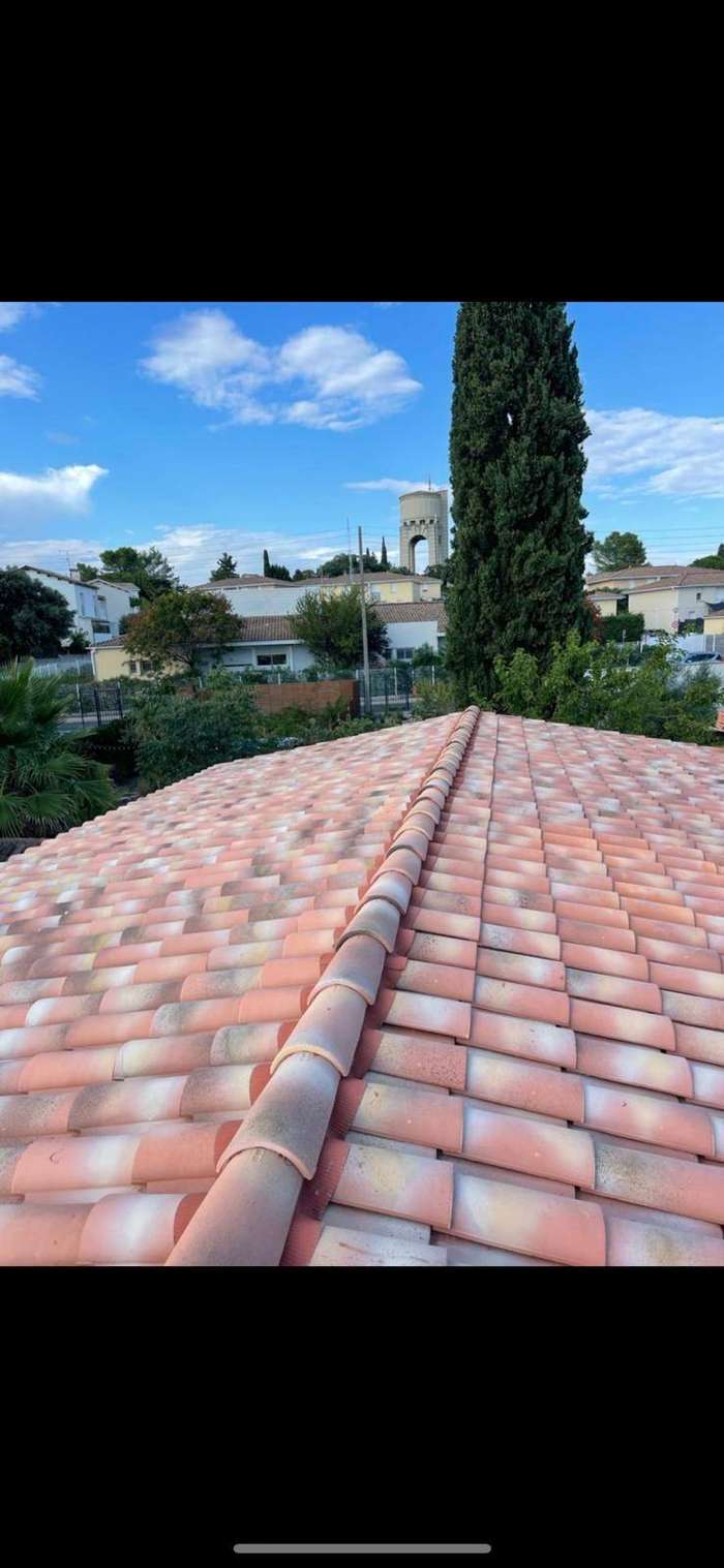 Faîtage toiture rénovée Aix